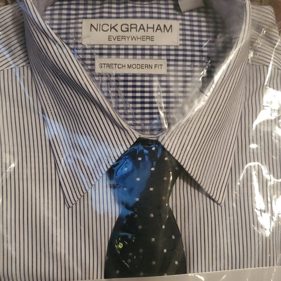 Mens long sleeve button down - Picture 2 of 2